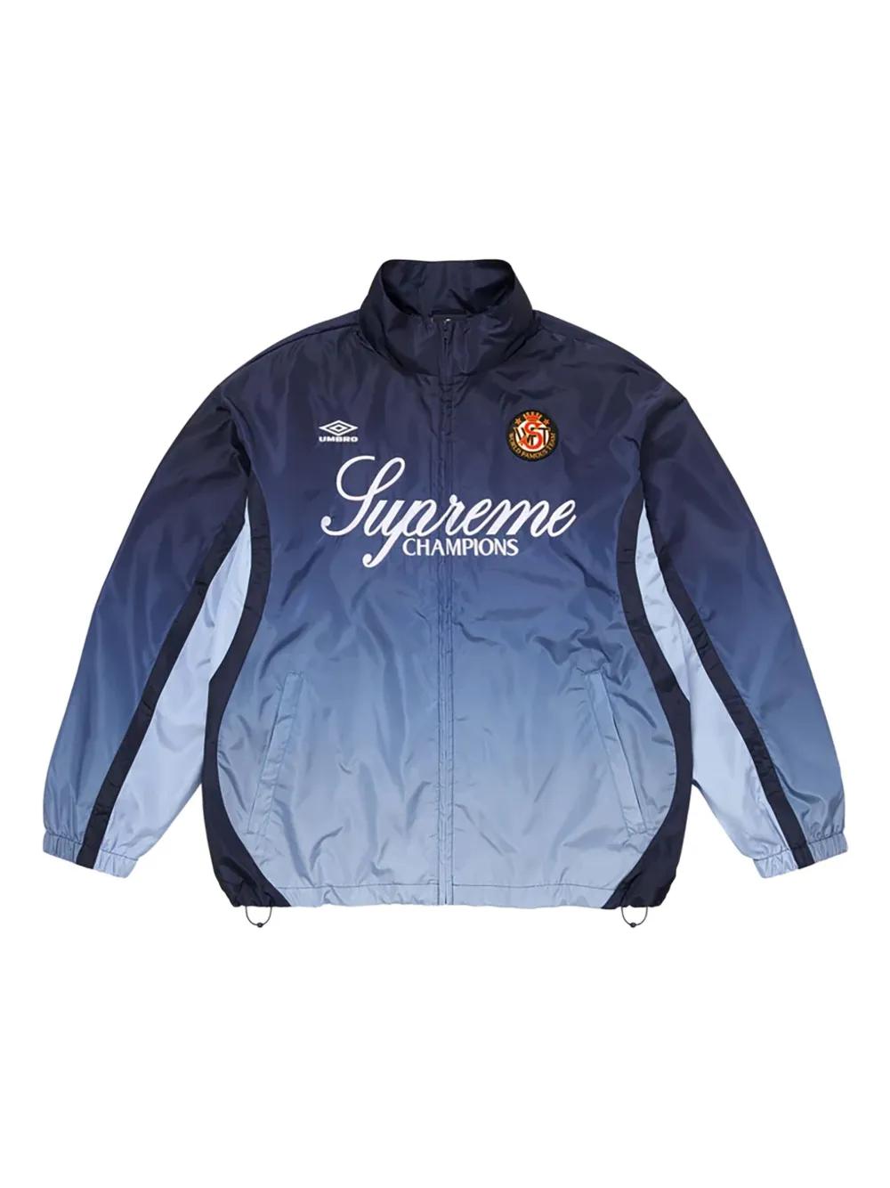 Supreme X Umbro Gradient Track Jacket in Blue for Men | Lyst UK