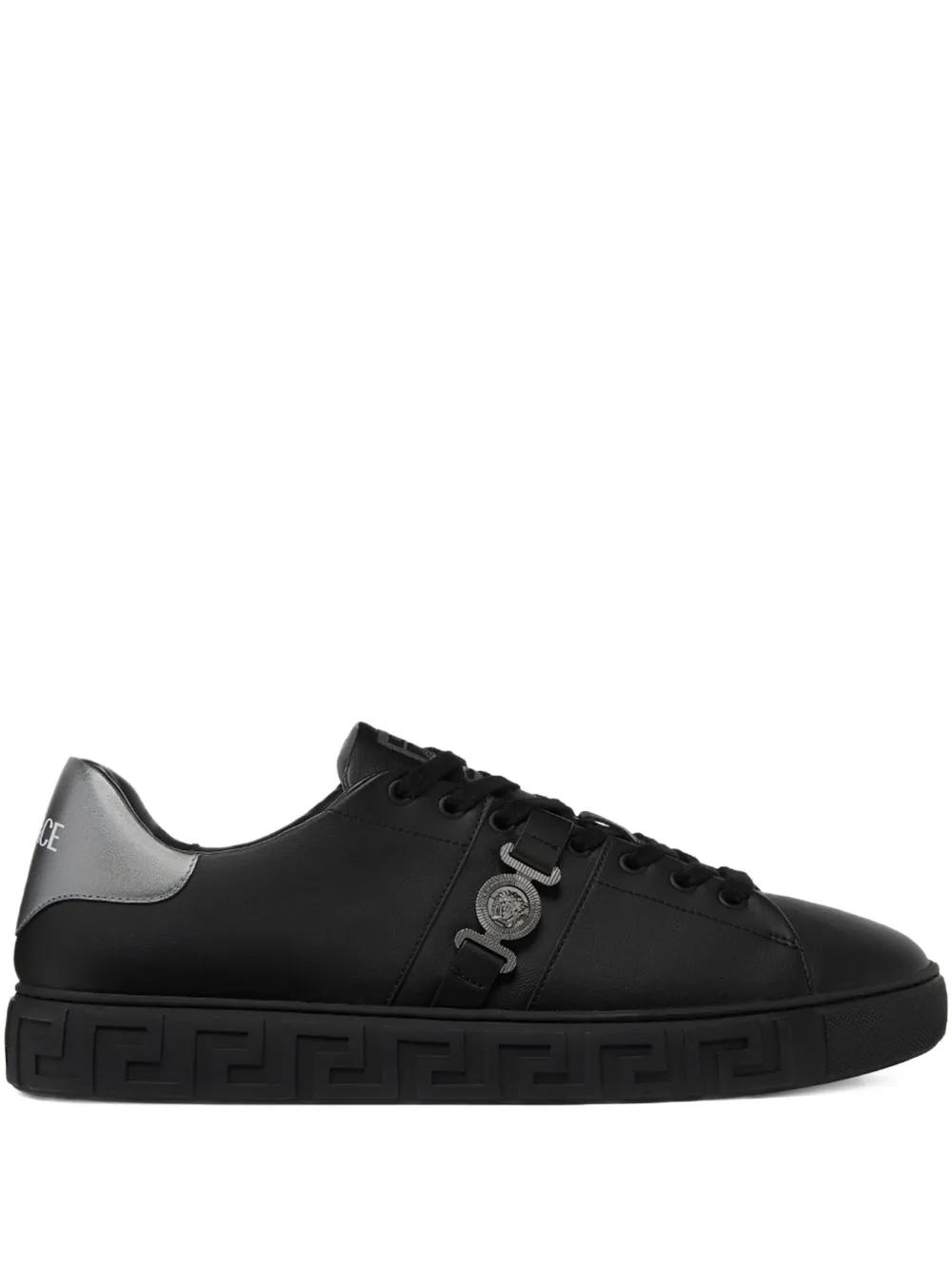 【Versace】グレカ バロック ロートップ スニーカー メデューサ Versace メンズ バロックジャカード トリグレカ スニーカー