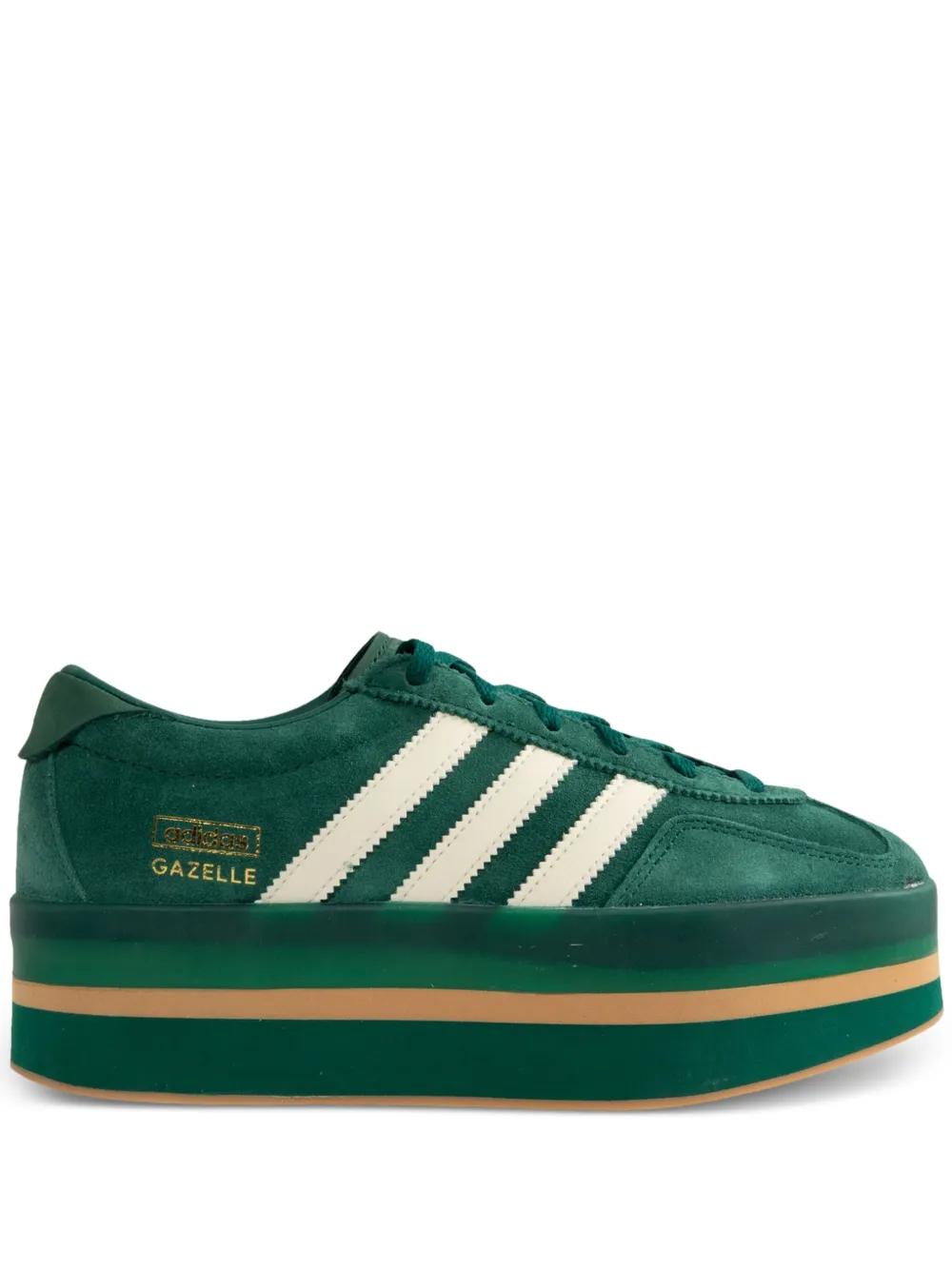 【adidas】Originals Gazelle Stack trainers(送料込み) adidas-Green-Gazelle-Stack-