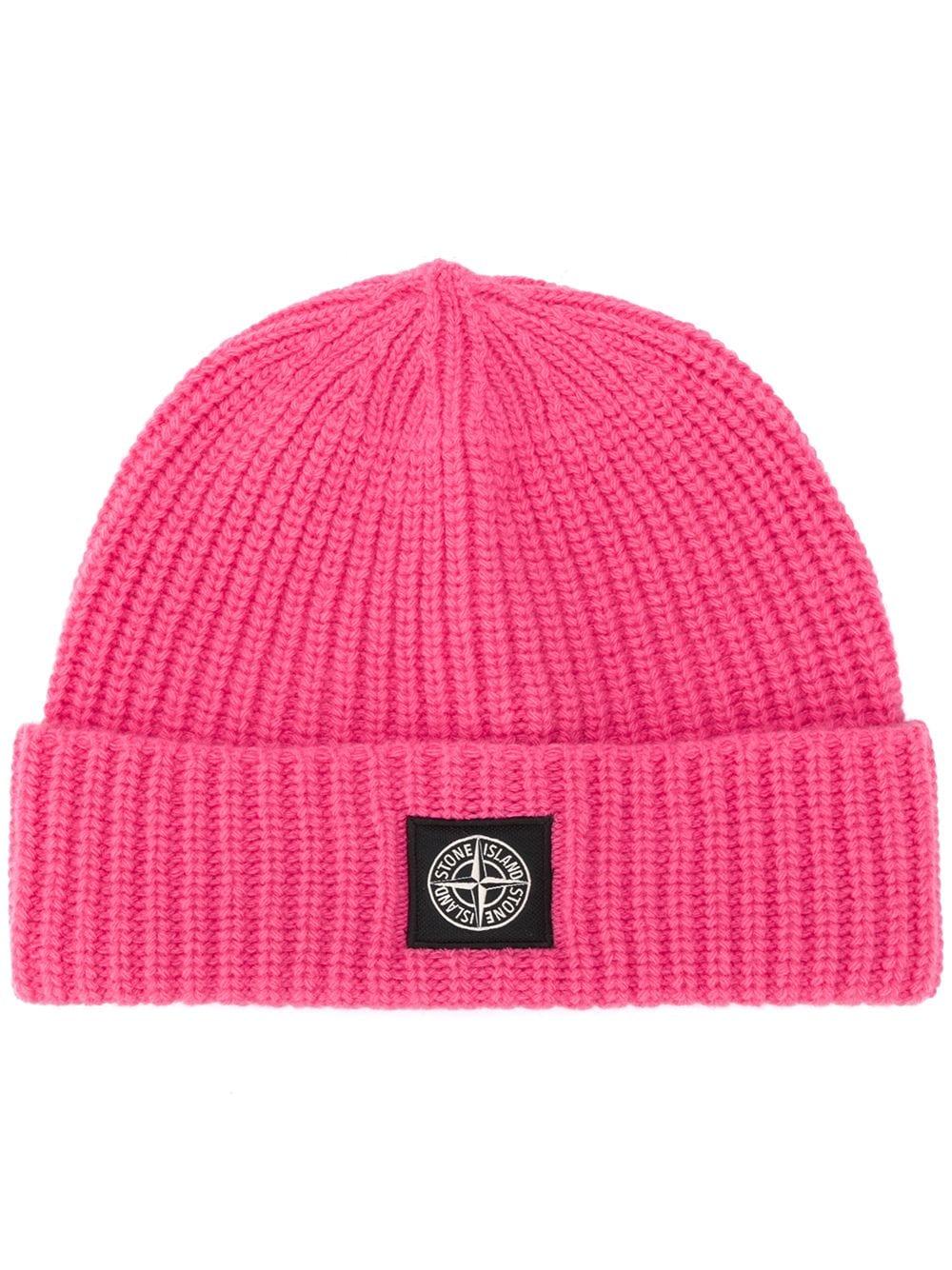 Stone Island Wolle Gestrickte Mütze in Pink für Herren | Lyst AT