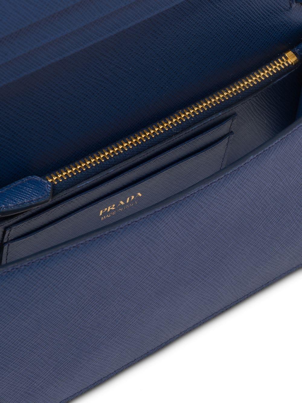 prada logo plaque mini bag