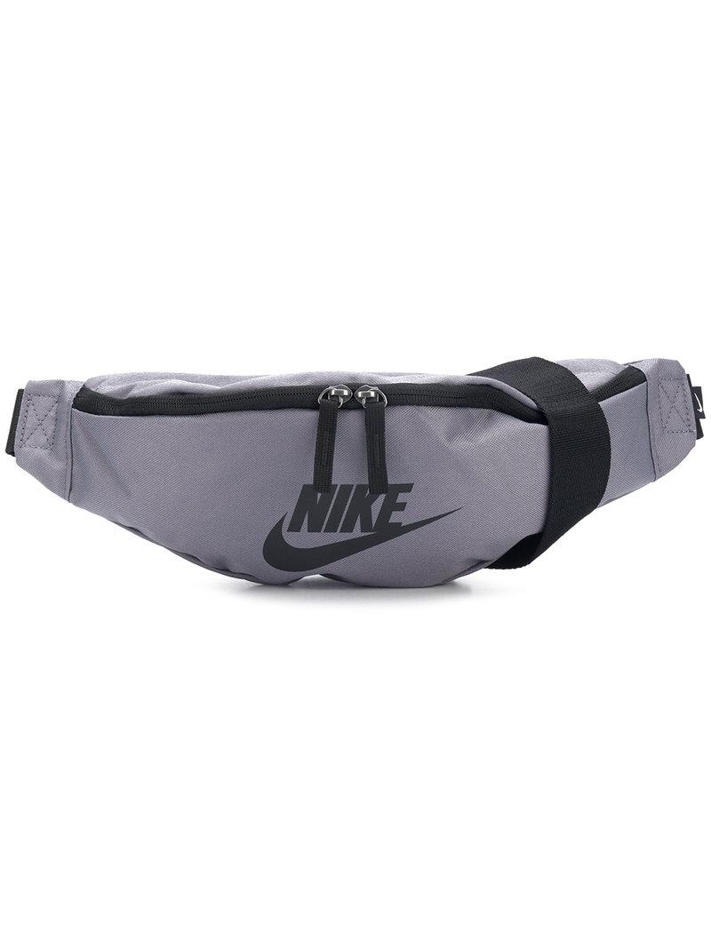 nike fanny pack grey