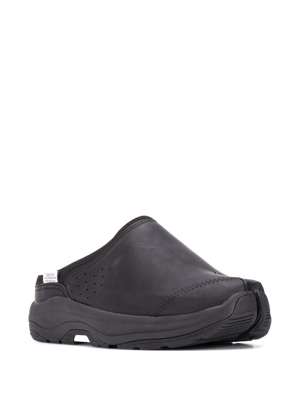 Suicoke Chunky Sole Slides in Black for Men - Lyst