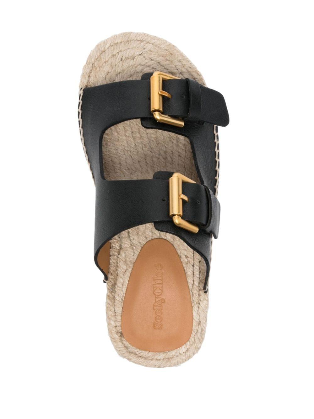 See By Chloé Leather Thong Sandals - Farfetch
