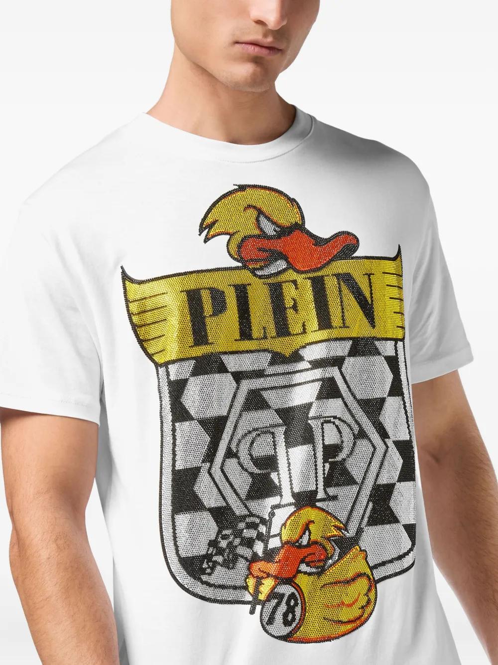 Philipp Plein Duck 1978 T-Shirt in White for Men Lyst UK
