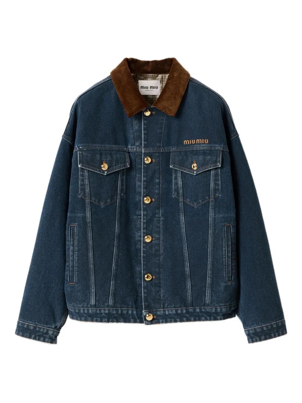 Miu Miu Jean and denim jackets for Women | Online Sale up to