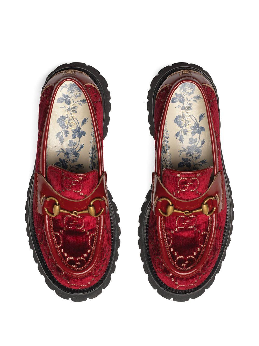 gucci red bottom loafers
