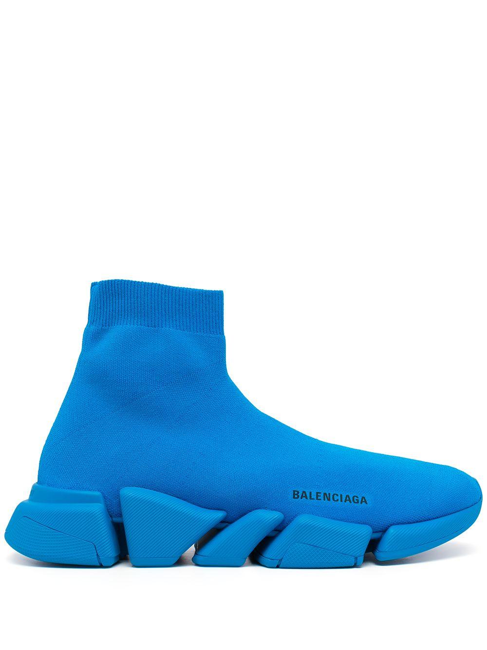 Balenciaga Speed 2.0 Lt Sneakers in het Blauw voor heren - Lyst