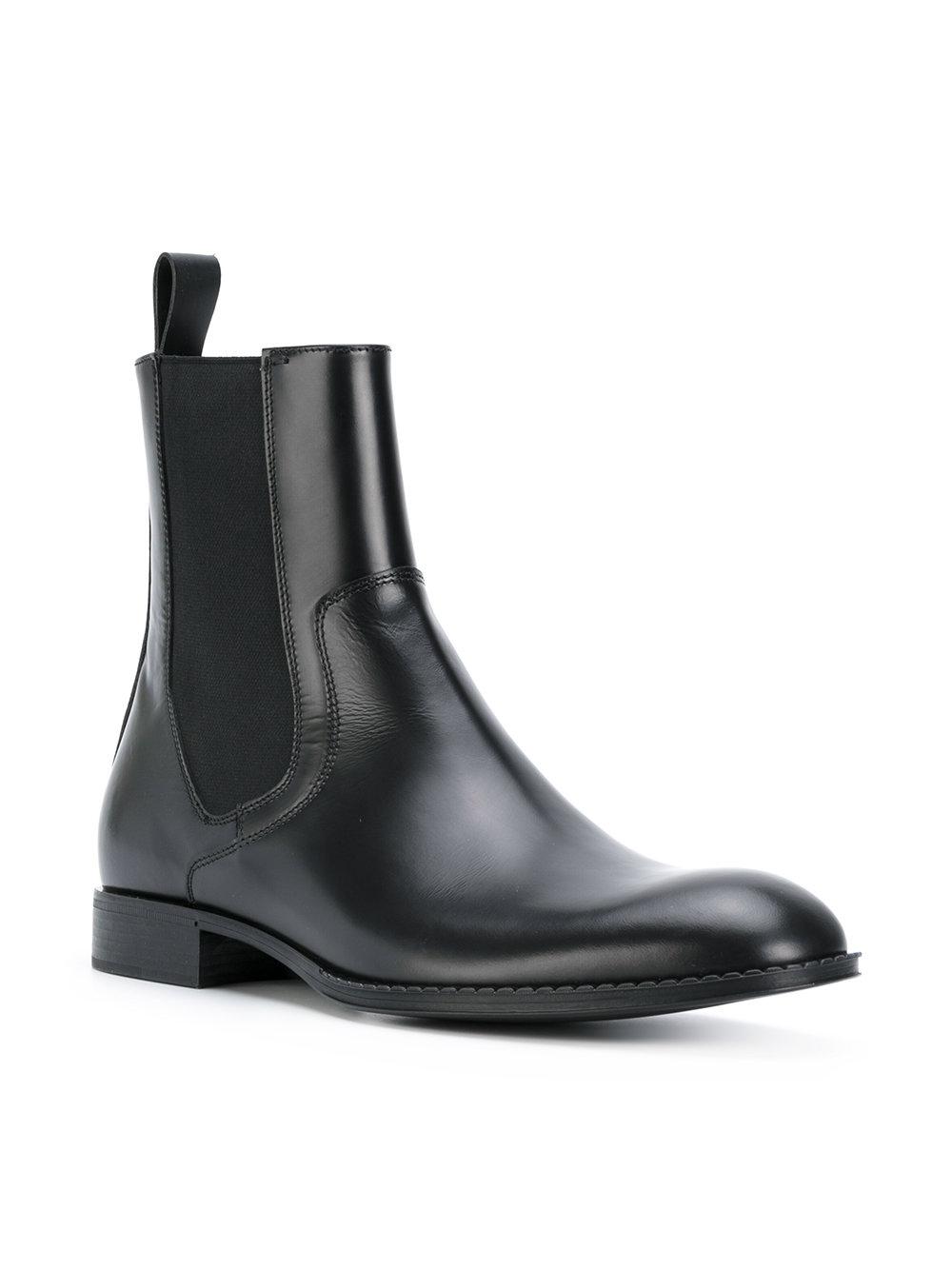 Versace Chelsea Boots in Black for Men 