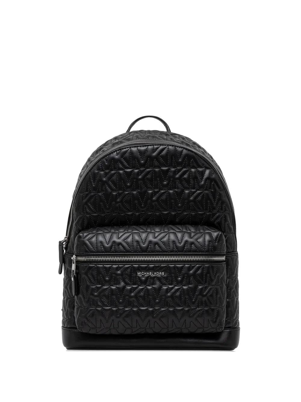 Michael Kors Black Quilted Backpack with Geometric Design Michael Kors | Bags | Michael Kors Abbey Medium Backpack  main image 3