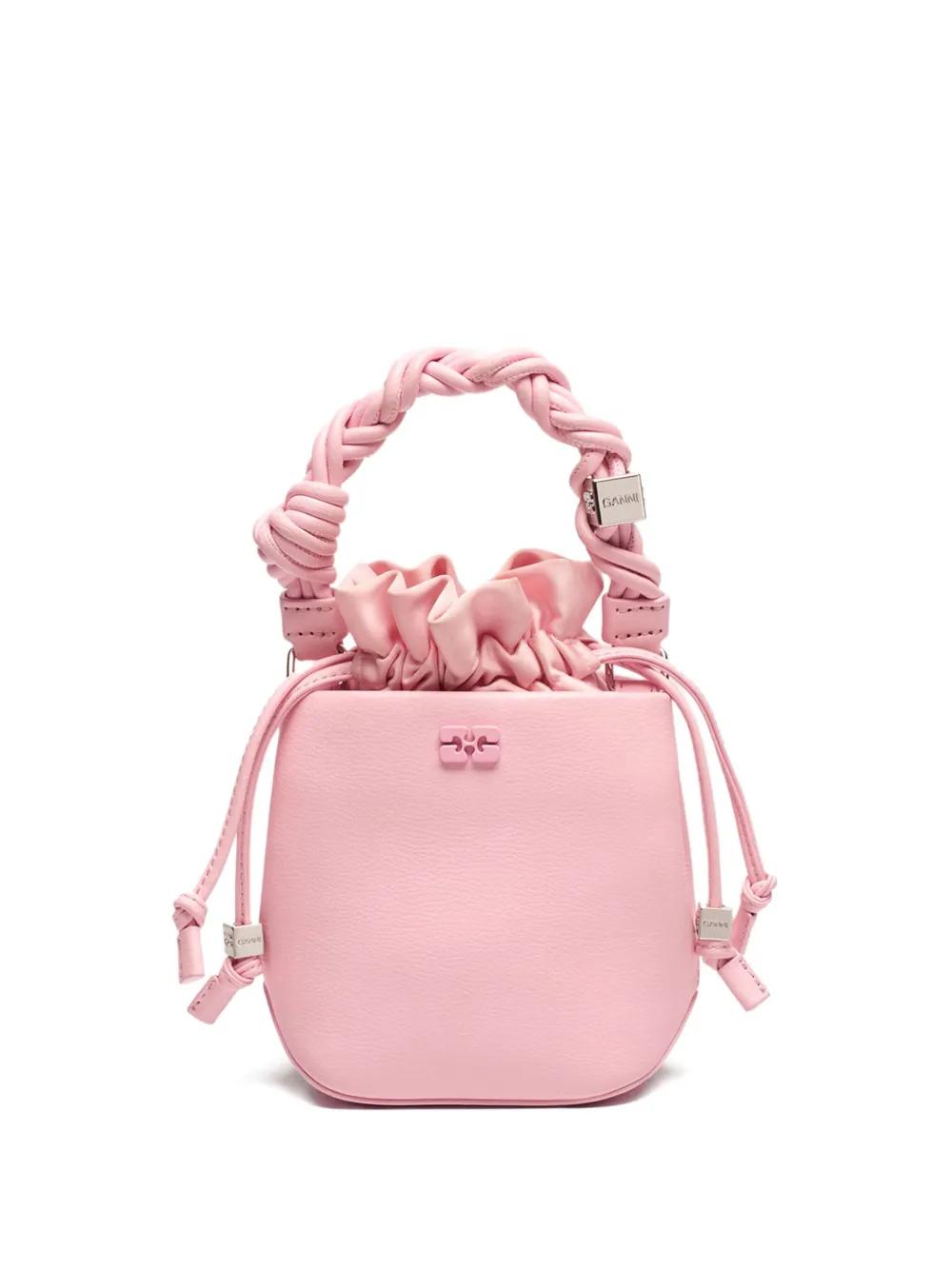 Ⓜ️新品　GANNI bou bucket bag ピンク　garni Ganni Mini Bou Bucket Bag in Pink | Lyst