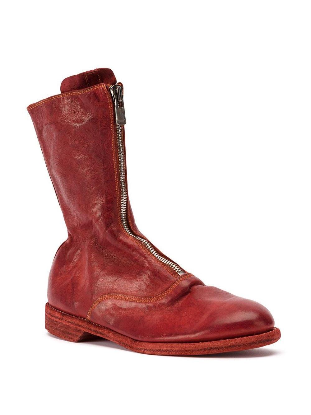 red guidi boots
