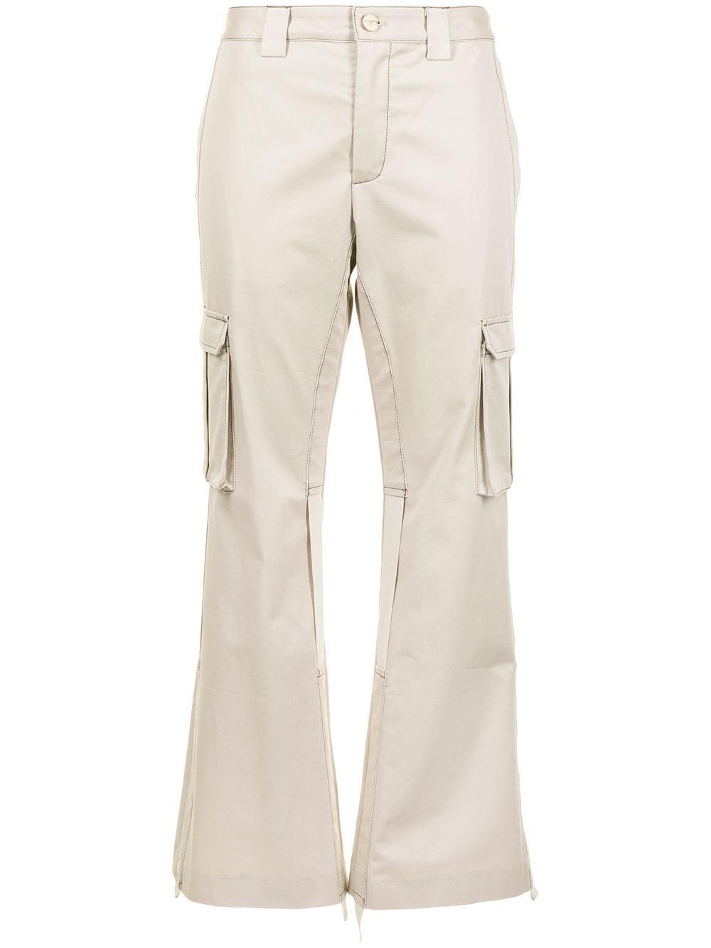 Dion Lee Flared Cargo Trousers in 