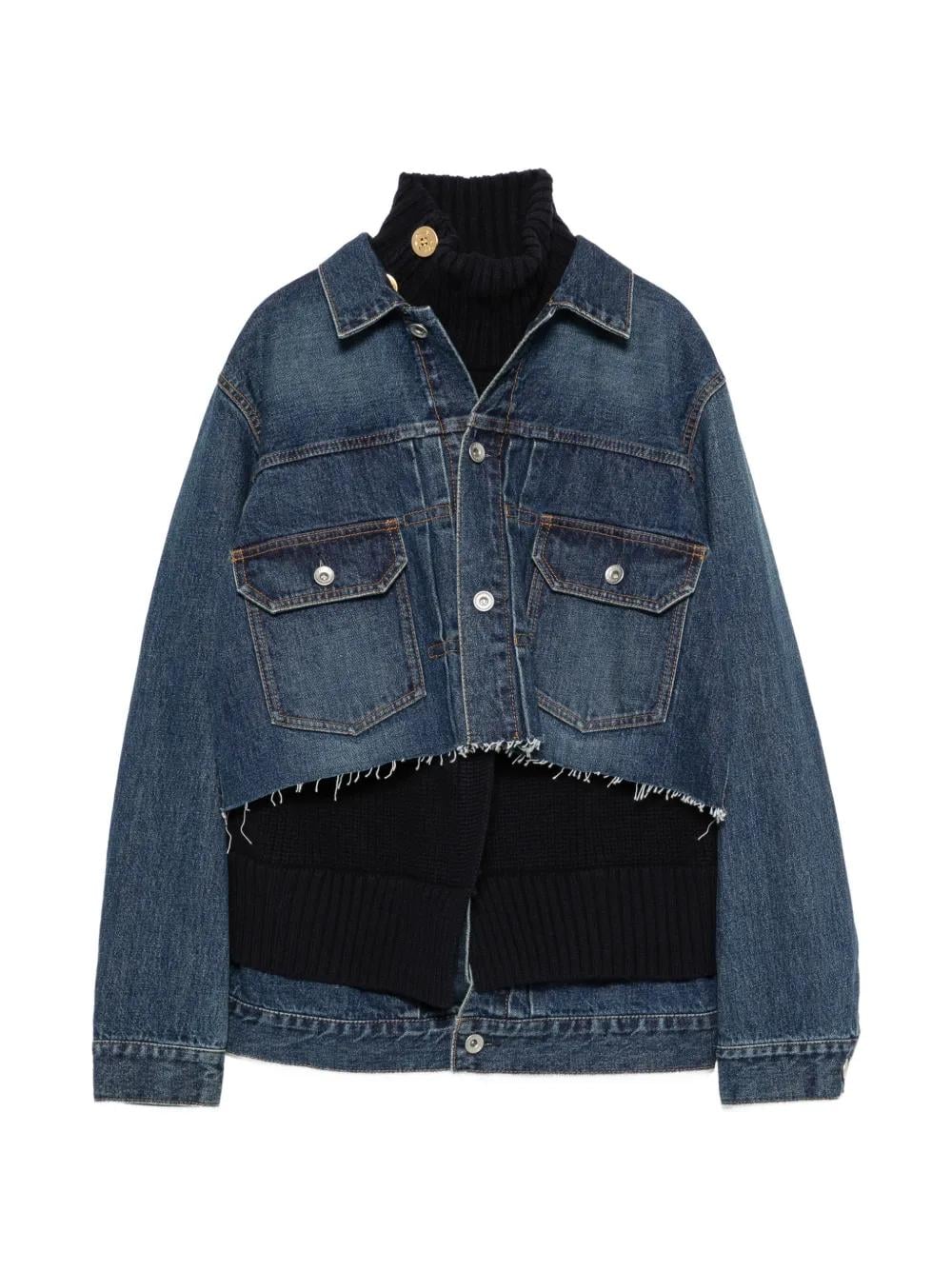 レディース Sacai ジーン布 & デニムジャケット | オンラインセールは