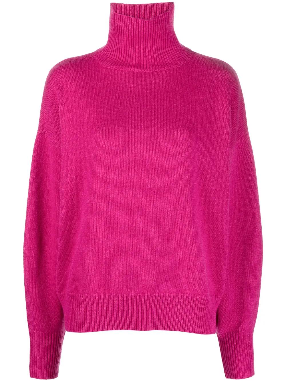Pull Isabel Marant Pour H&M En Laine Col Roulé Vintage - Taille S - Motif Géométrique Multicolore - Occasion Très Bon état