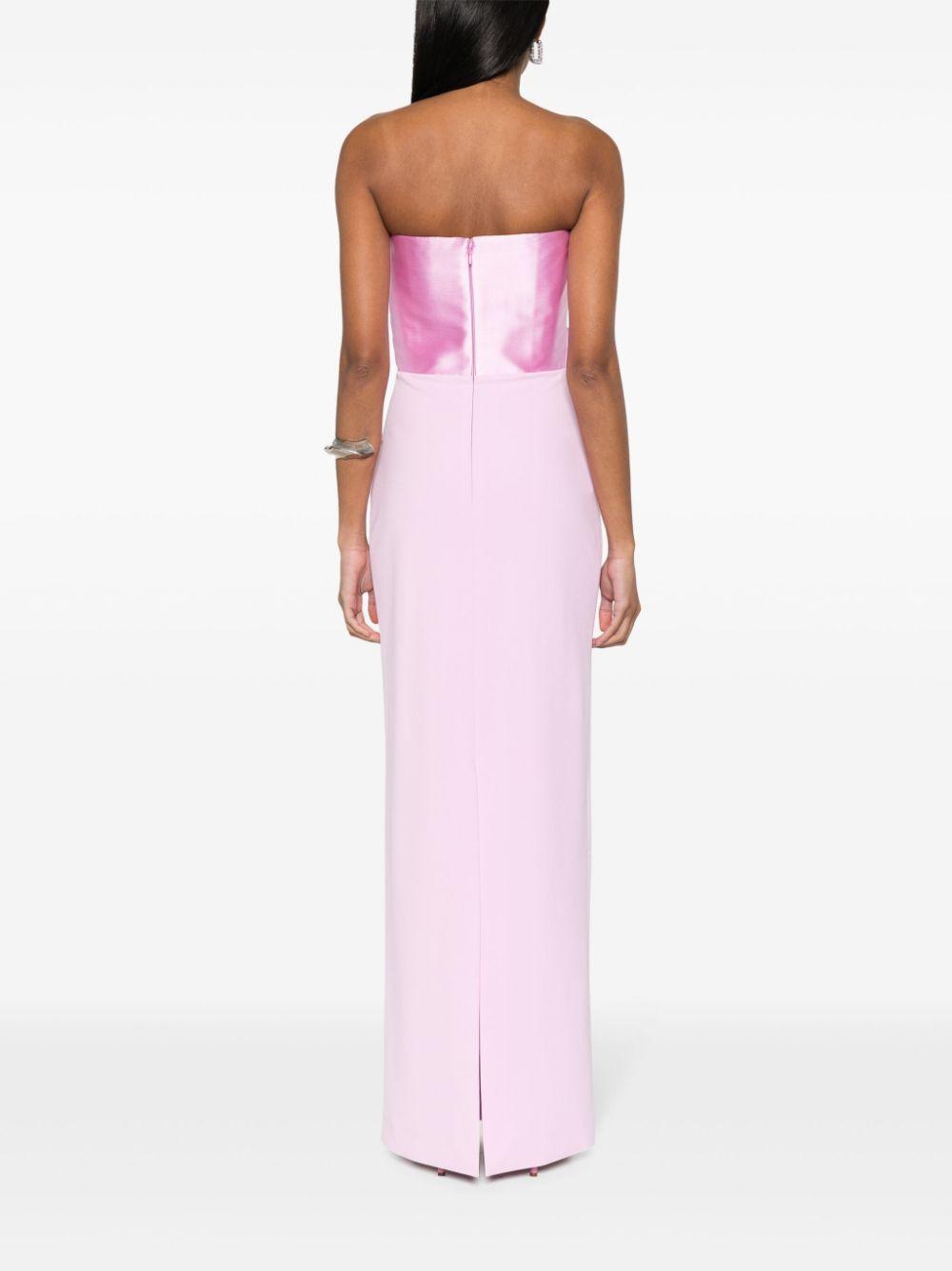 knee length dresses for ladies The Afra Maxi Dress in Iris Blue