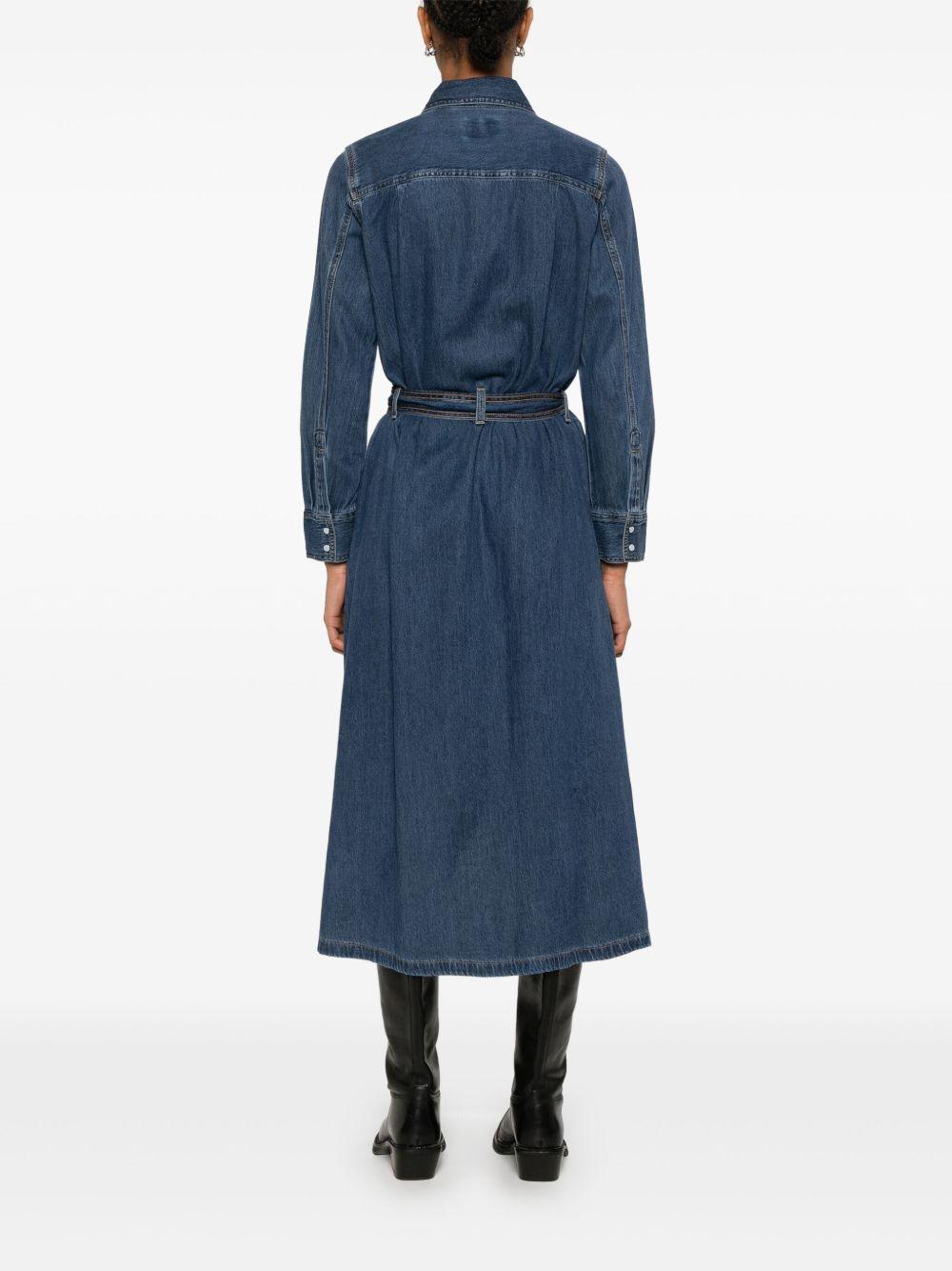 Levi's Quinney Denim Dress in Blue