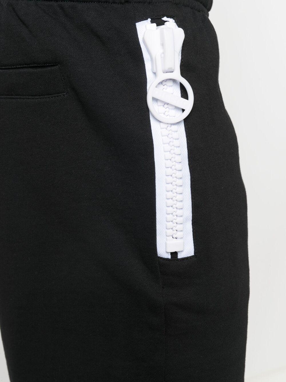zip pocket jogger shorts