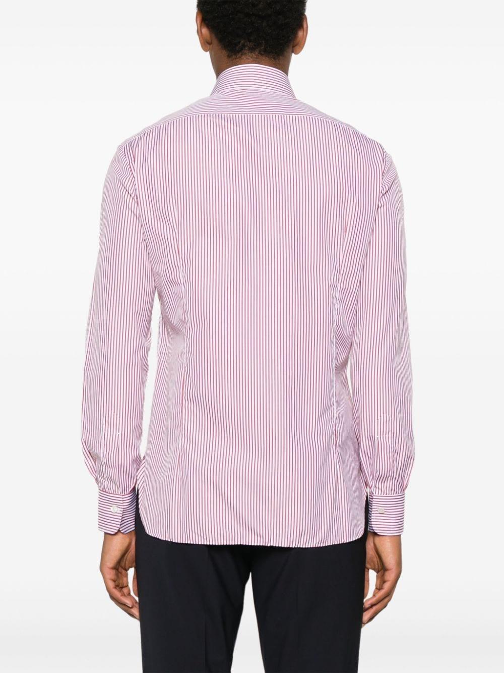 Pink pinstripe shirt mens sale