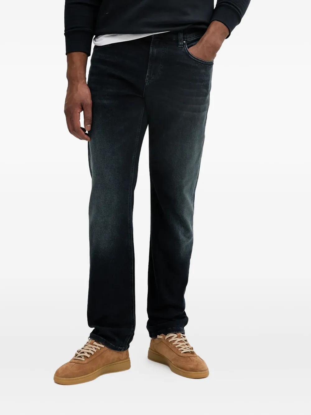 Mens Jeans Jeans Uomo Roy Rogers Deluxe Designer Straight-Leg