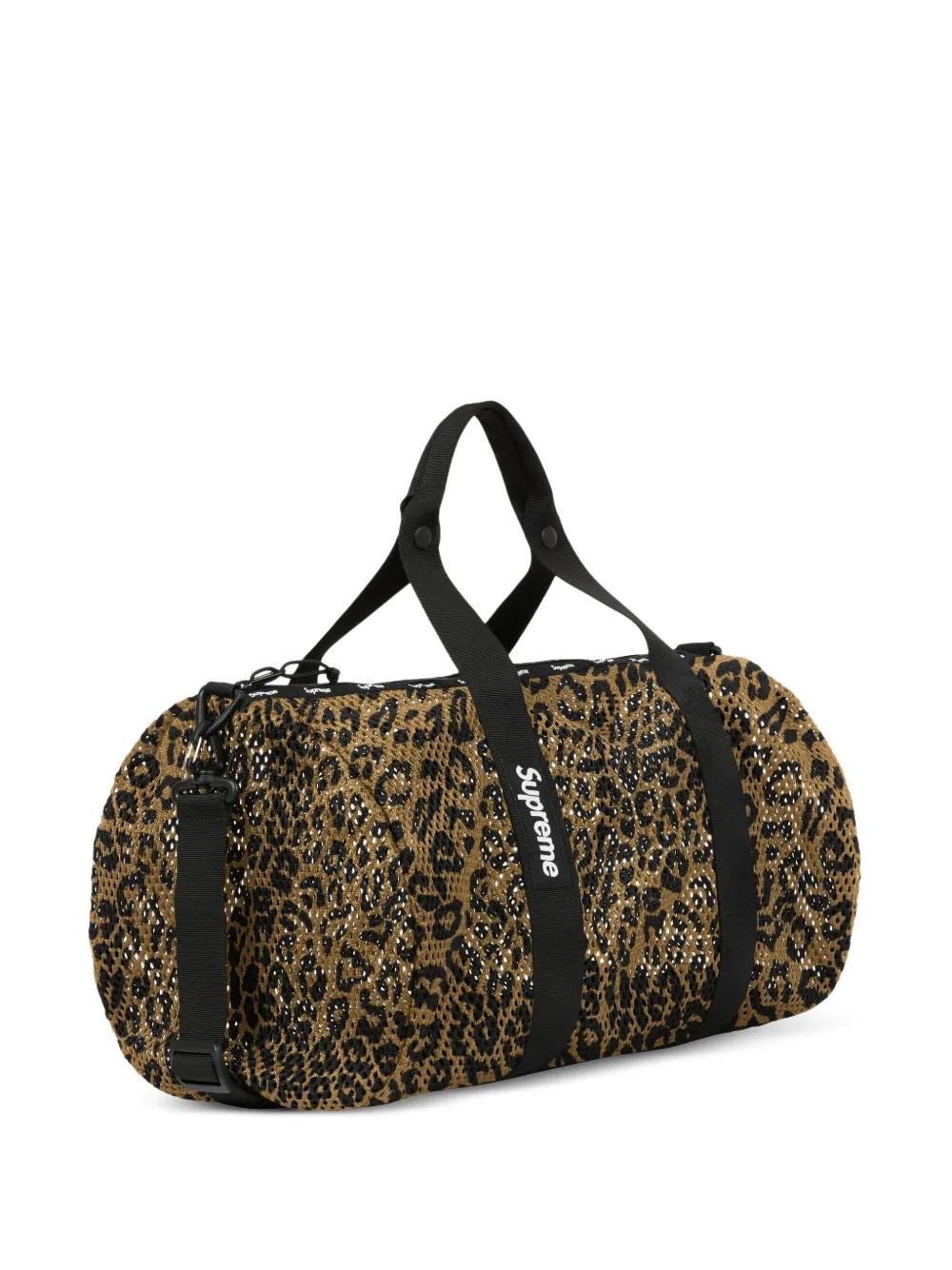 Supreme Mesh Duffle Bag in Black for Men | Lyst