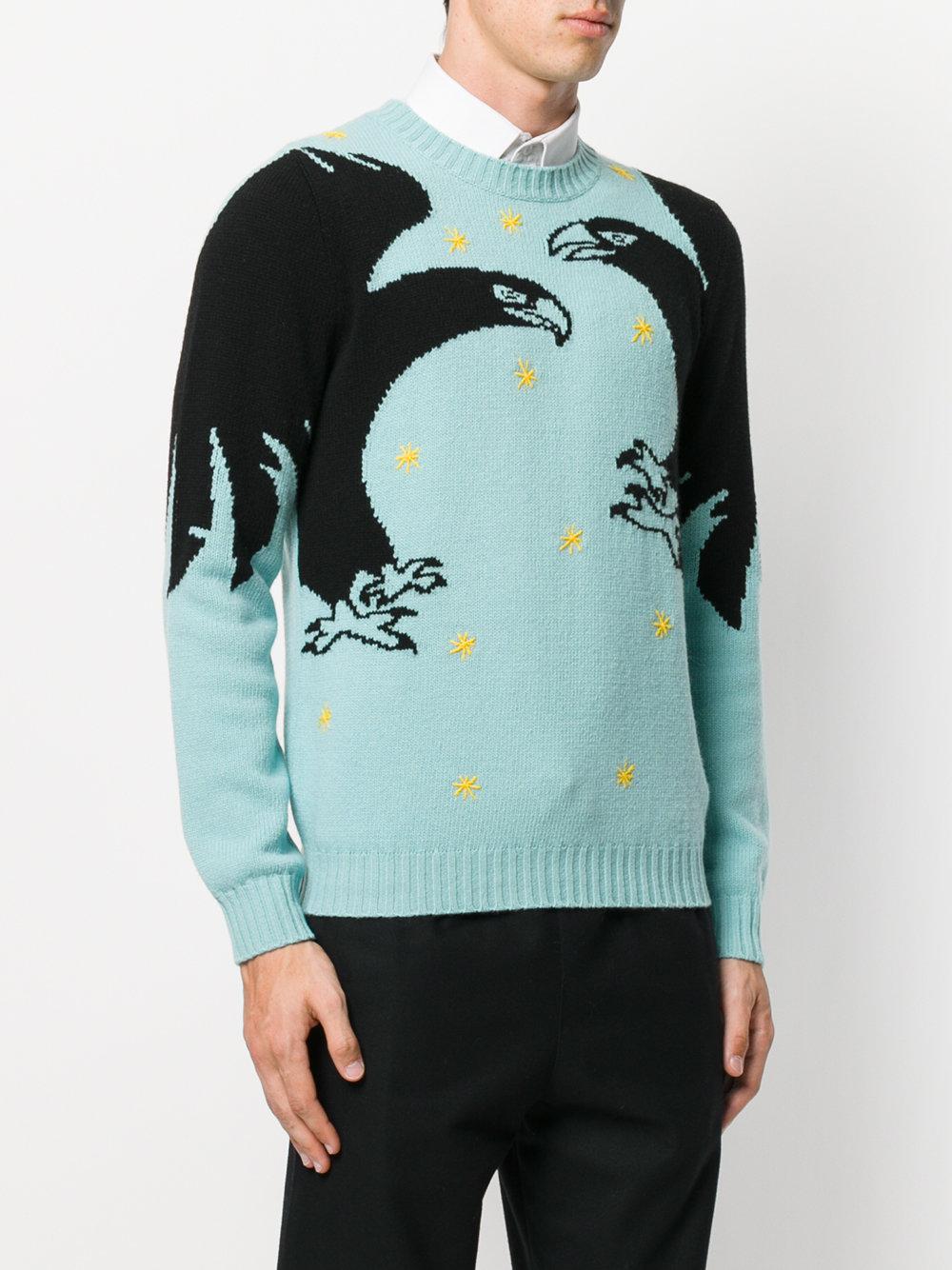 gucci bird sweater