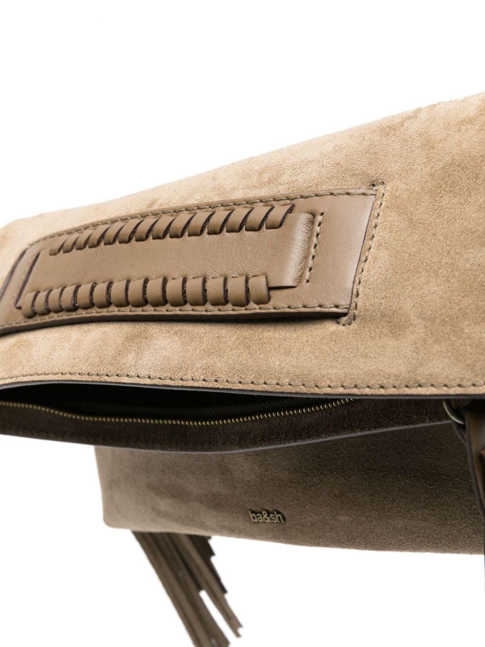 Ba&Sh Swing split-leather Shoulder Bag - Farfetch