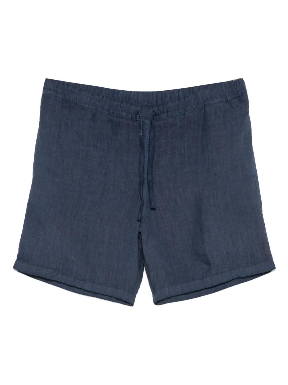 ショートパンツ 120 LINO SS23 LINEN SHORTS (Y0W29DF_000F753000Y050) Linen High-Waisted Shorts – 120percento Lino USA