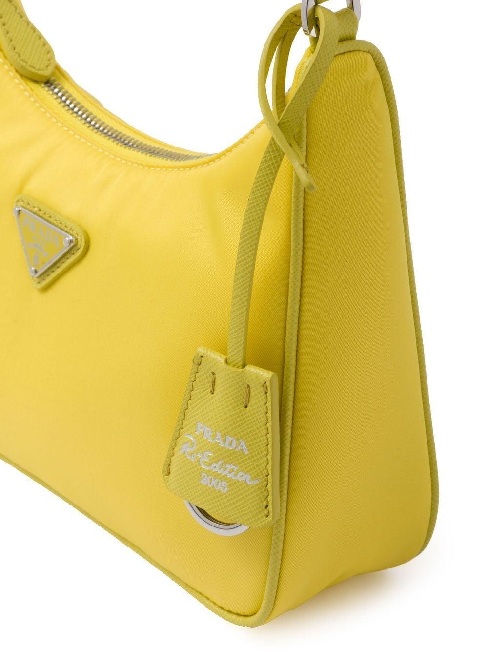 Prada Re-edition 2005 Shoulder Bag in Yellow