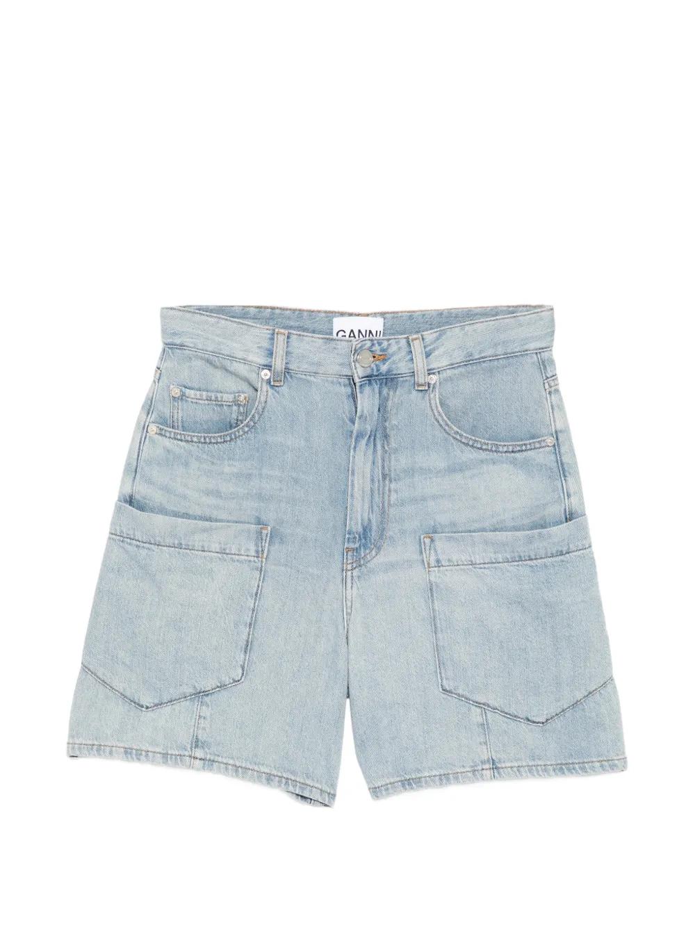 Ganni Jean and denim shorts for Women | Online Sale up to 84% off