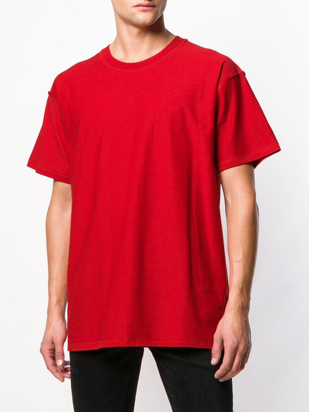 red represent tshirt