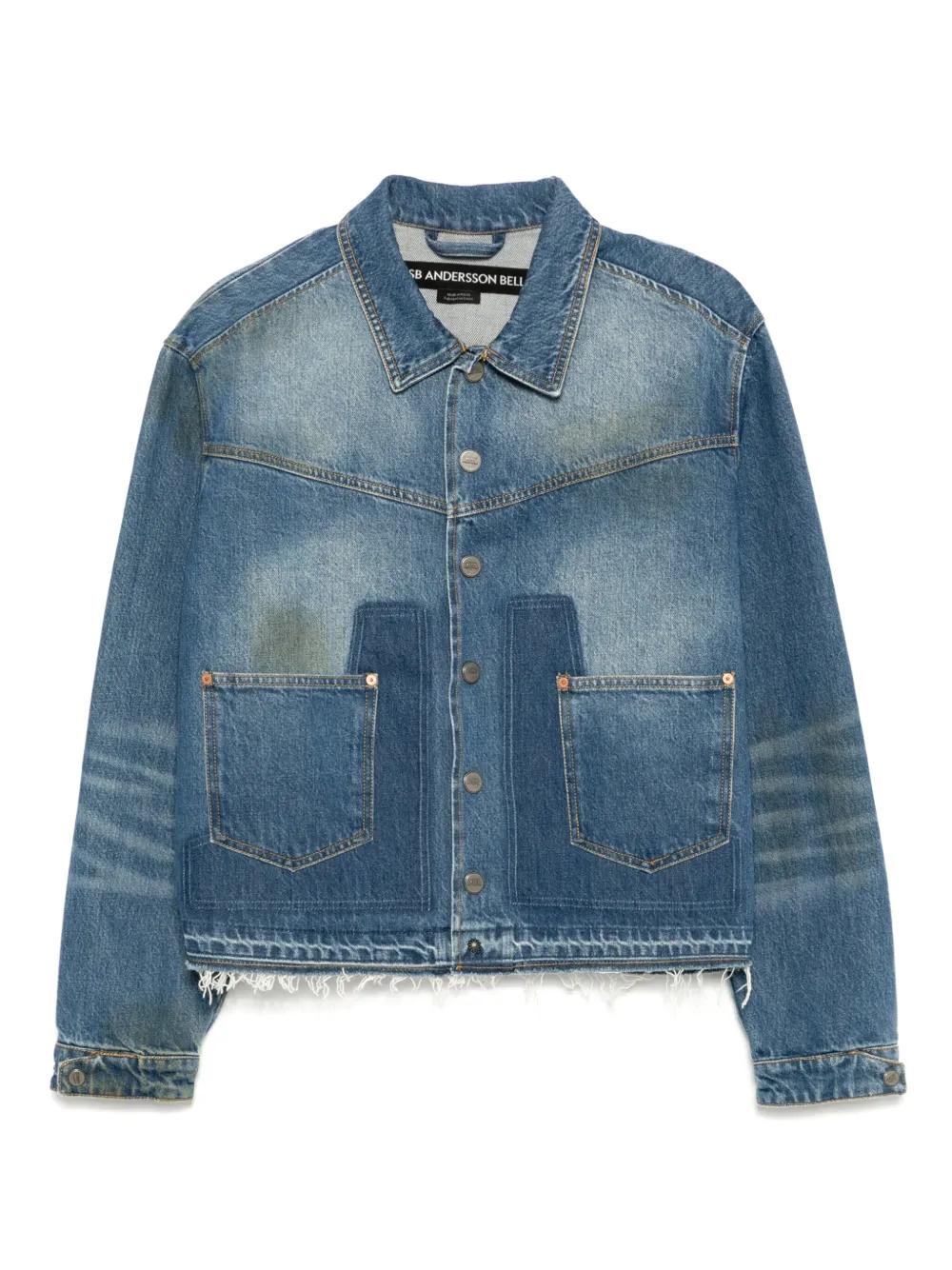 【ANDERSSON BELL】 Fringe punching ladder jacket / 追跡付 FRINGE PUNCHING LEATHER JACKET awa707w(BROWN) – Andersson Bell