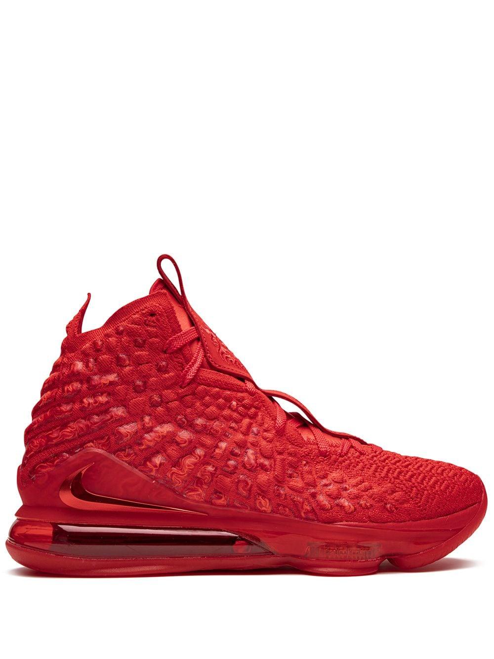 Zapatillas LeBron 17 Nike de hombre de color Rojo | Lyst