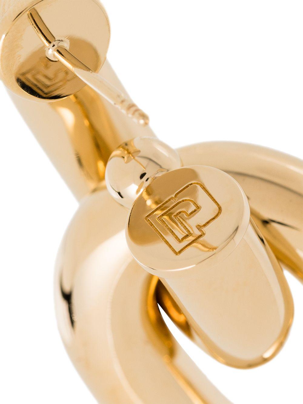 Paco Rabanne Chain Link Earrings in Gold (Metallic) Lyst