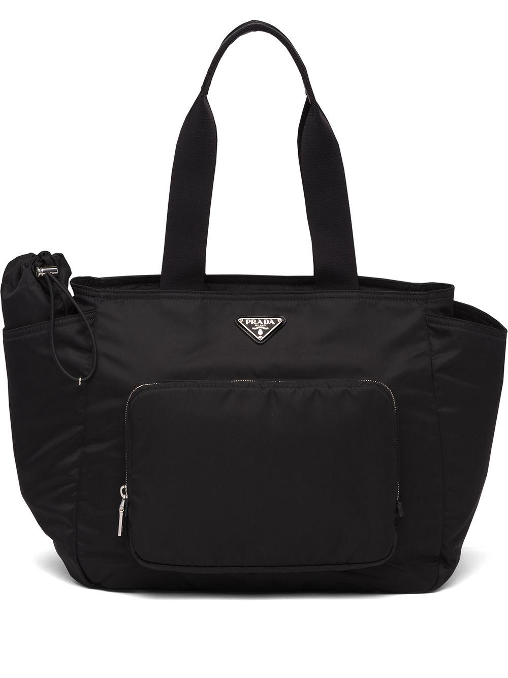 Prada Renylon Baby Bag in Black Lyst