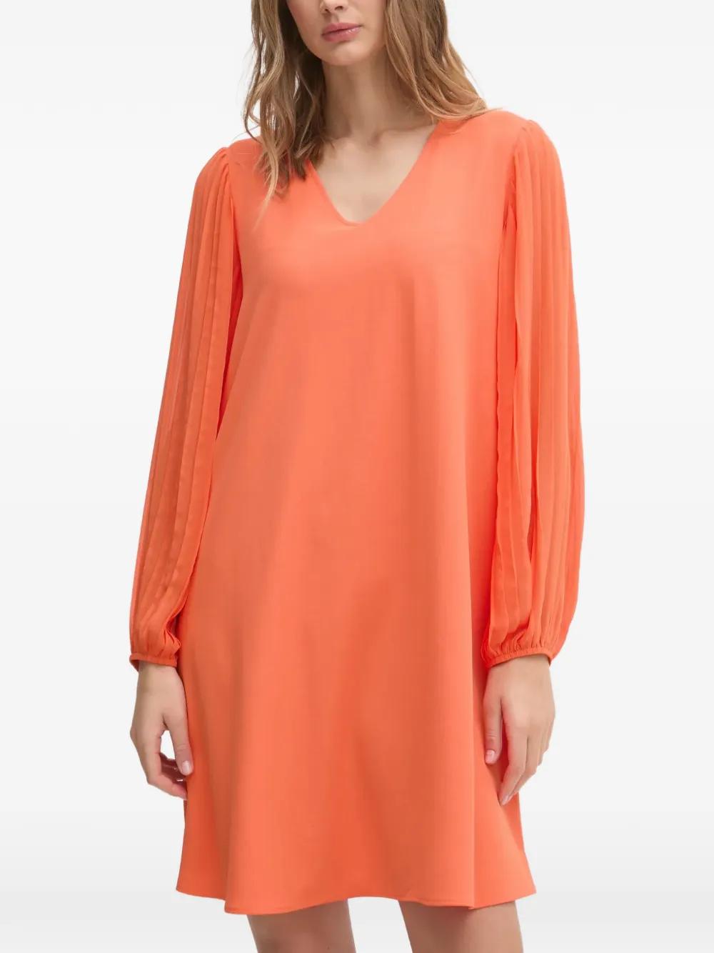 joseph ribkoff orange dress 232201 DRESS JOSEPH RIBKOFF