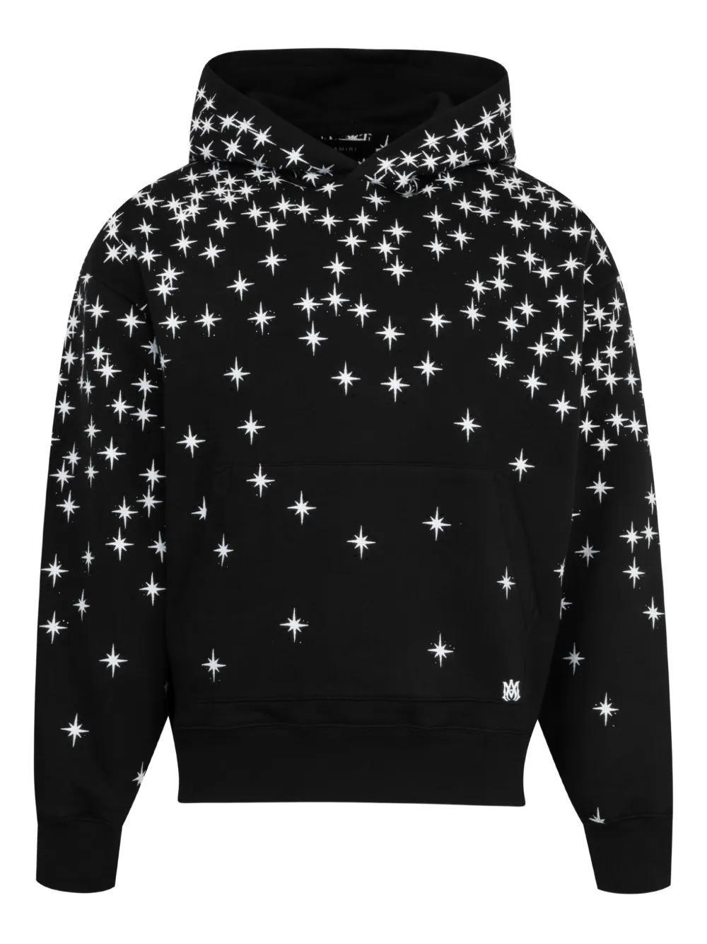 California Shirt Sudadera Con Capucha Amiri Blue Faded Star Patch