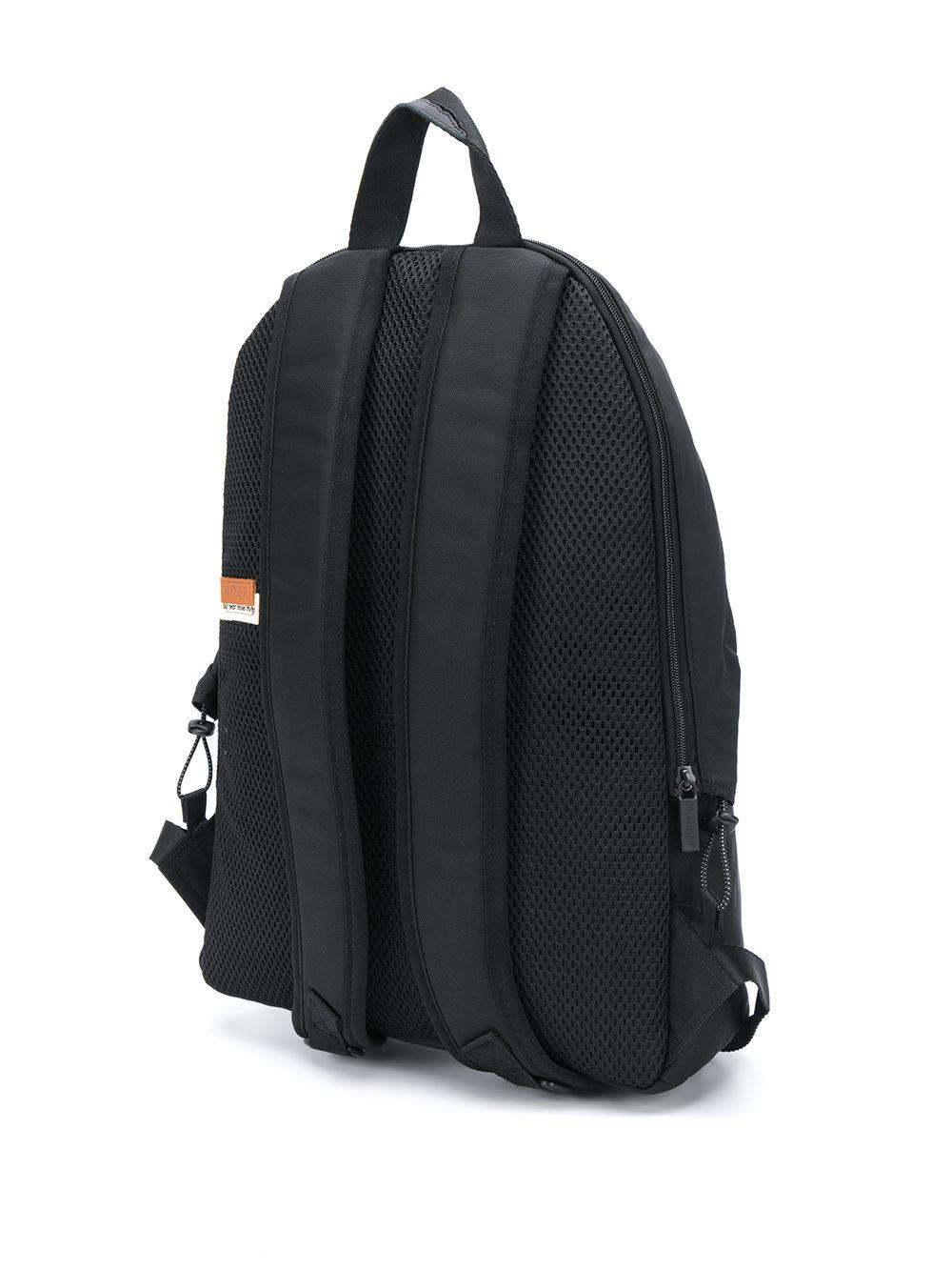 ADER error Logo-print Hooded Backpack in Black for Men - Lyst