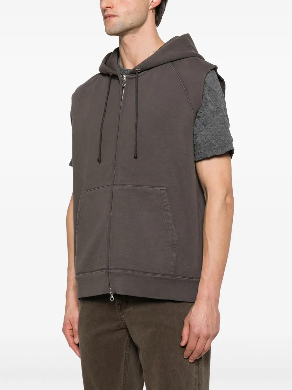 Our Legacy Motor Hood Vest in Gray for Men | Lyst
