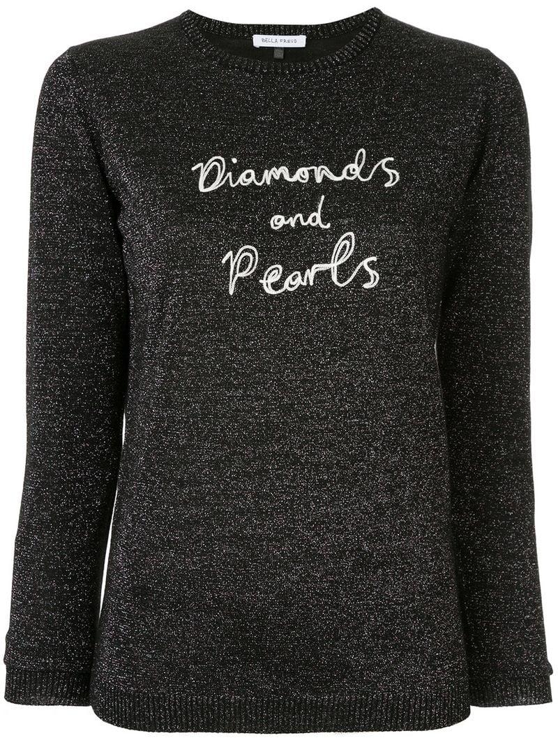 Diamonds and pearls sweater Clearance