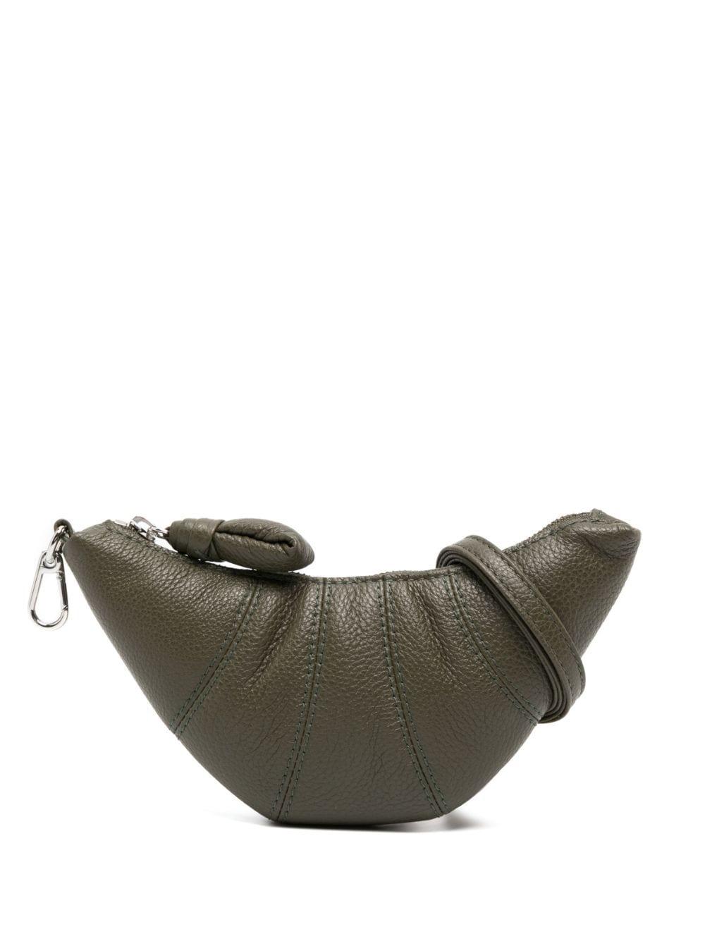 Lemaire Small Croissant Messenger Bag in Gray Lyst