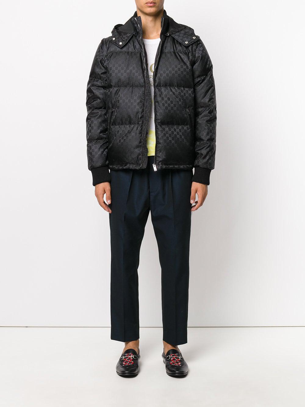 GG Jacquard Padded Jacket