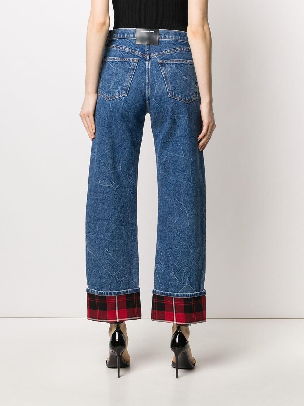 Alexander Wang Denim Checkered-trim 