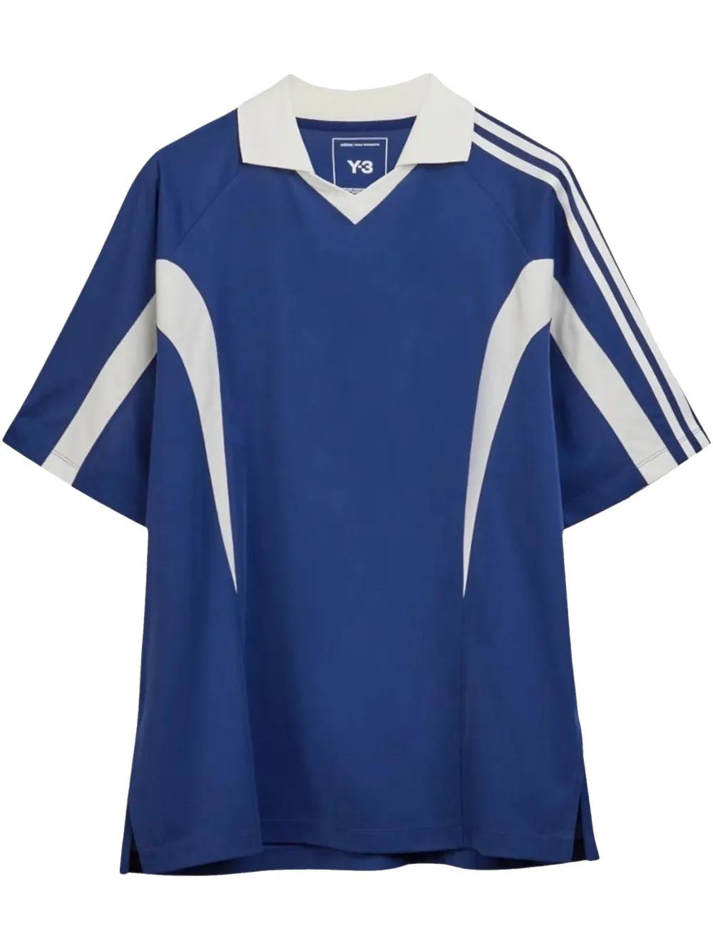 Y-3 Cut Line T-Shirt in Blue | Lyst