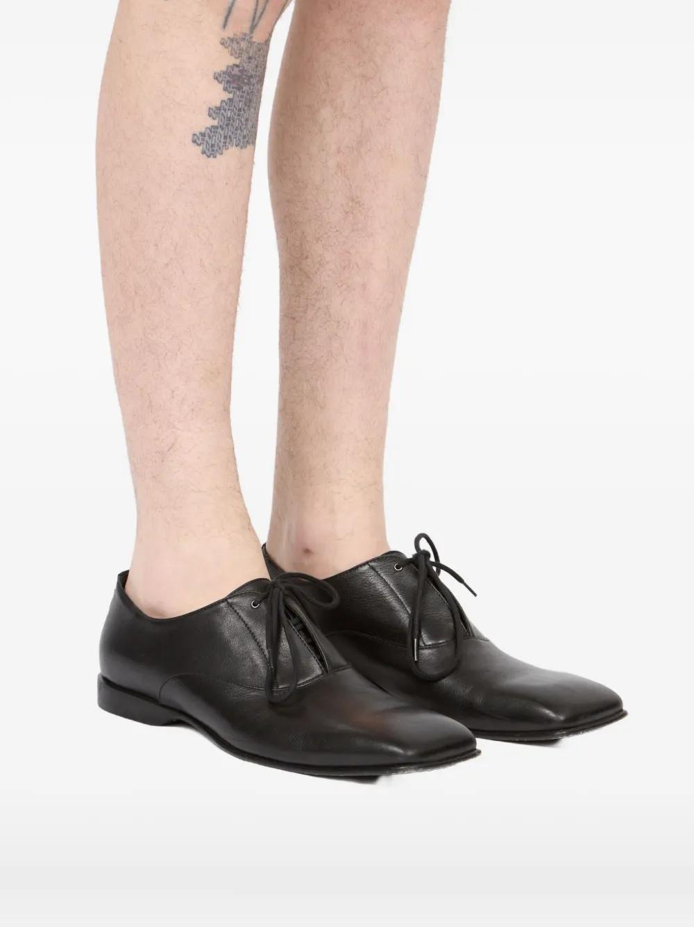 サンダル・ミュール MAISON MARGIELA Men Laced up Shoes Maison Margiela White AirBag Derby Lace-up Mens Shoes 46 | eBay