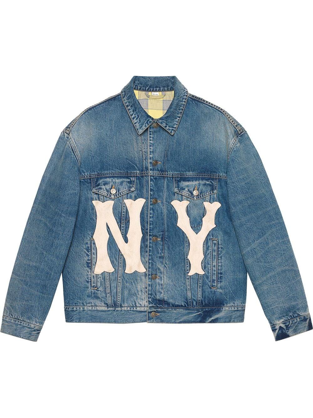 gucci patch jacket