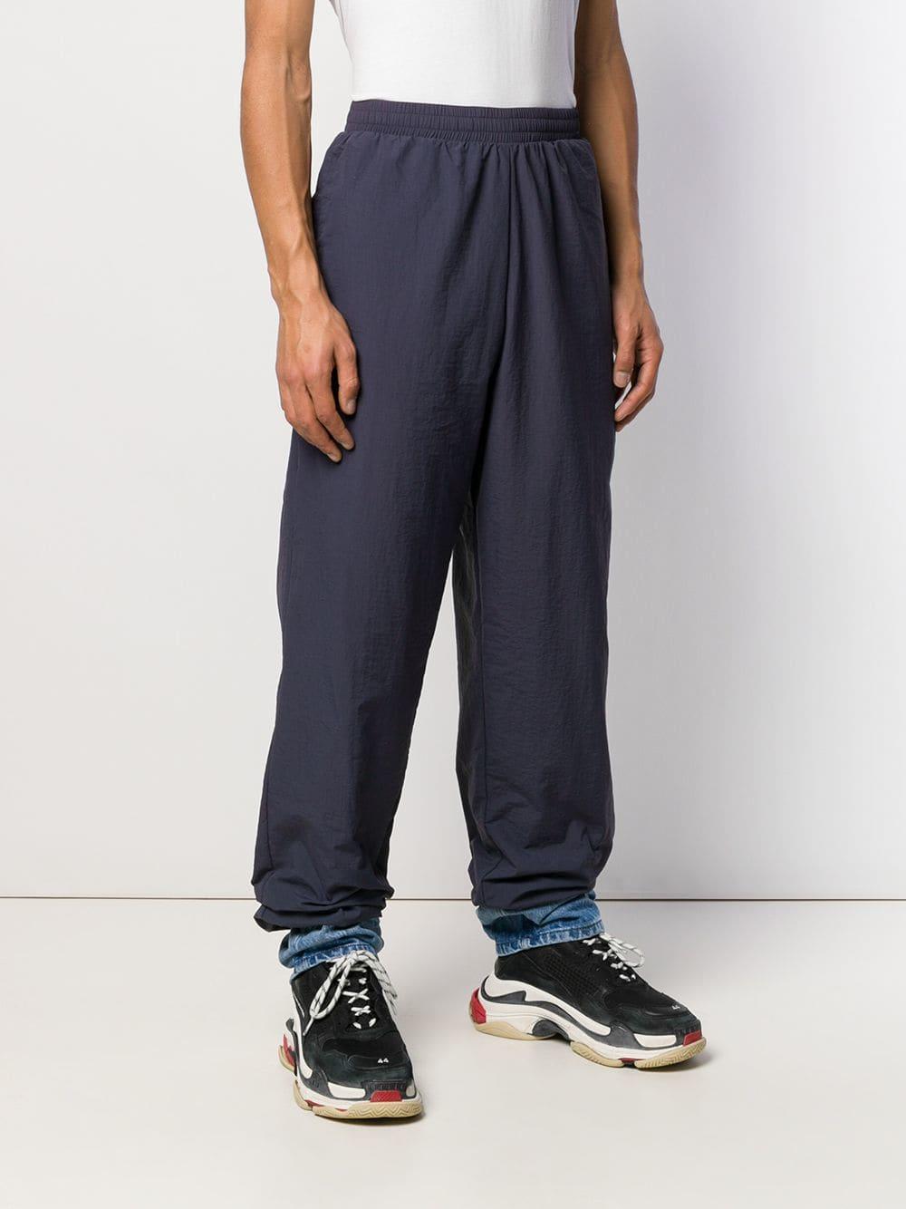 cuff track pants