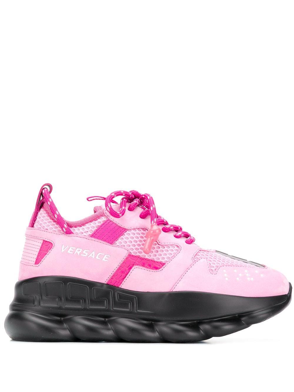 Versace Chain Reaction 2 Sneakers in Pink | Lyst