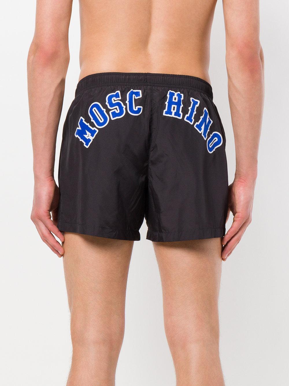 moschino milano swim shorts