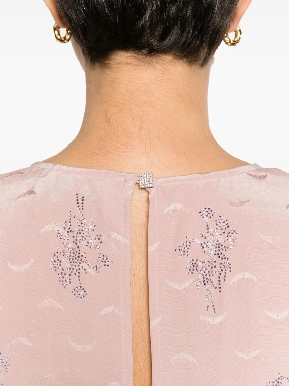 Zadig & Voltaire Midi Dresses in Pink | Lyst